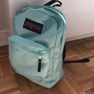 jansport brook green backpack